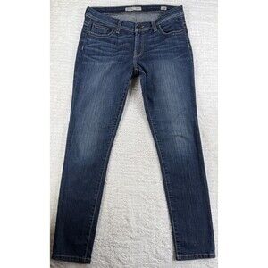 BKE Dakota Jeans 30 x 31.5 Straight Medium Wash Buckle Denim Stretch Y2K